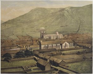 Vue générale de Puno, illustration de 